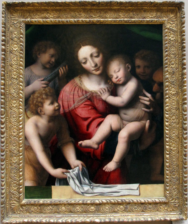 Barnets Jesus sömn - Bernardino Luini