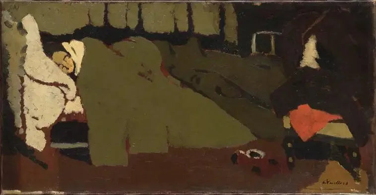 Sömnen - Édouard Vuillard