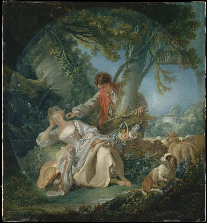 Den avbrutna sömnen - François Boucher