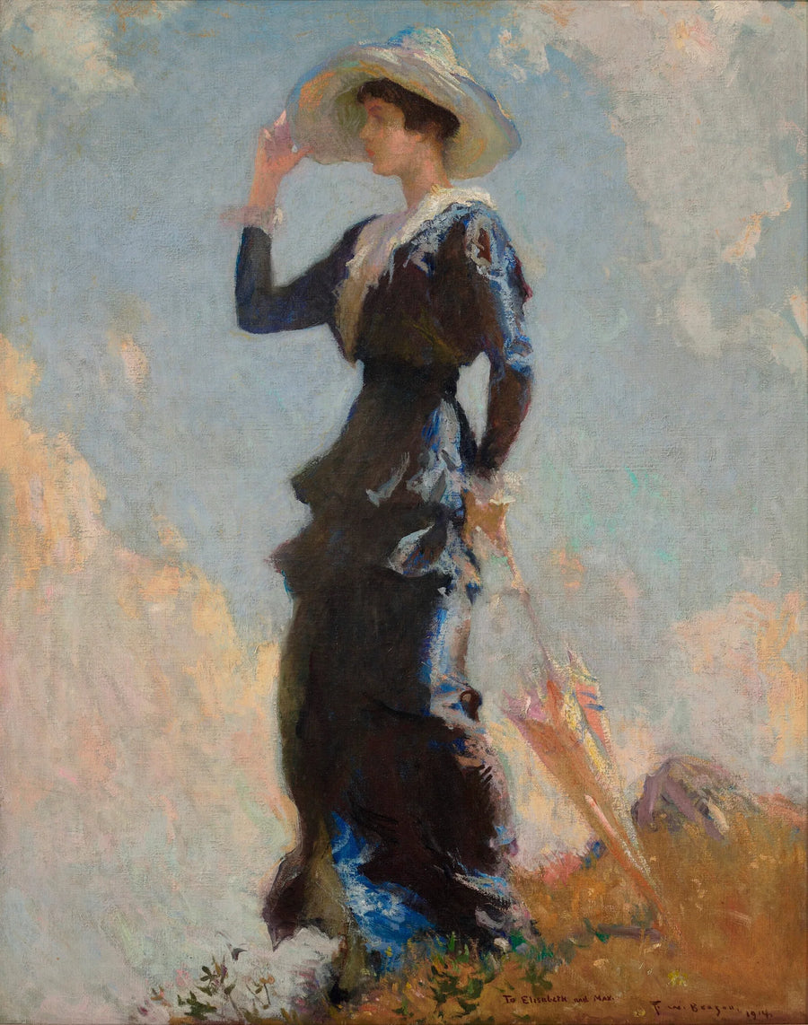 Toppen av kullen - Frank Weston Benson