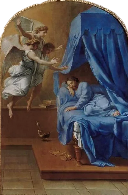 Saint Bruno:s dröm - Eustache Le Sueur