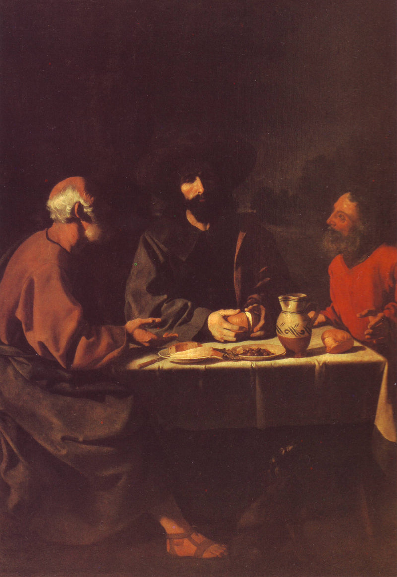 Emmaüs-middagen - Francisco de Zurbarán