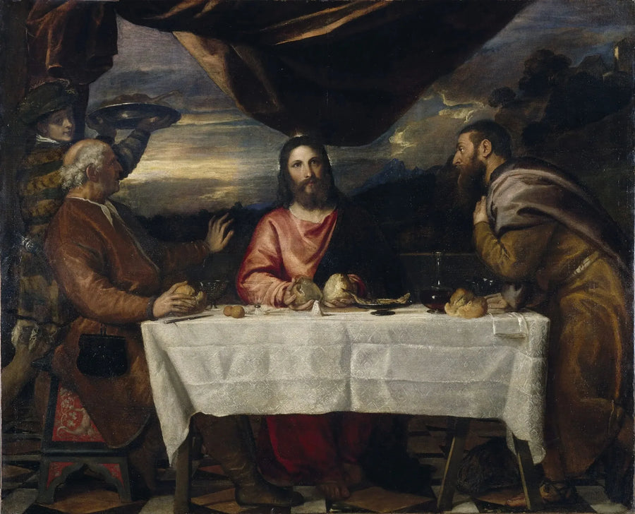Emmaüs-måltiden - Titian