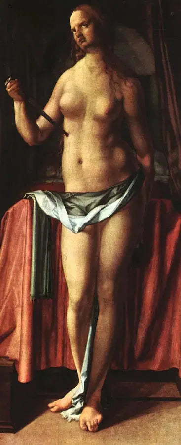 Lucrecias självmord - Albrecht Dürer