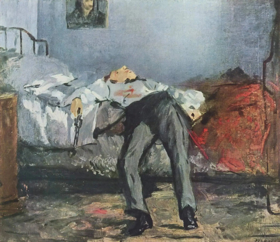Självmordet - Édouard Manet