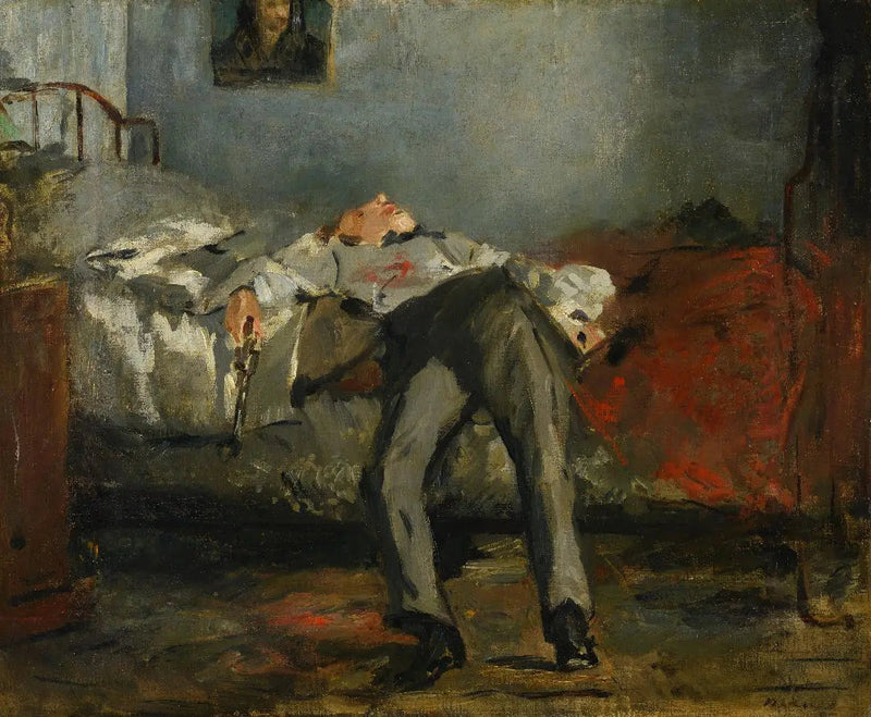 Självmordet - Édouard Manet