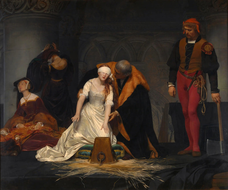 Jane Greys plåga - Paul Delaroche