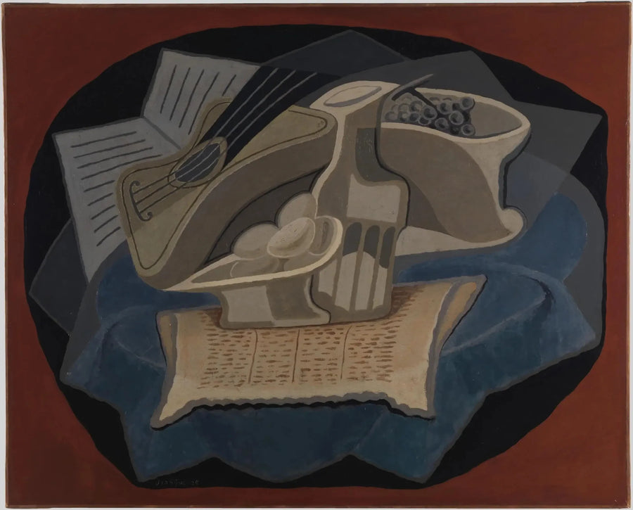 Den blå mattan - Juan Gris