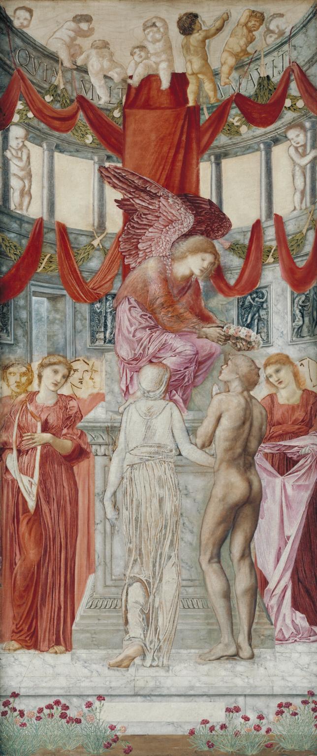 Kärlekens tempel - Edward Burne-Jones