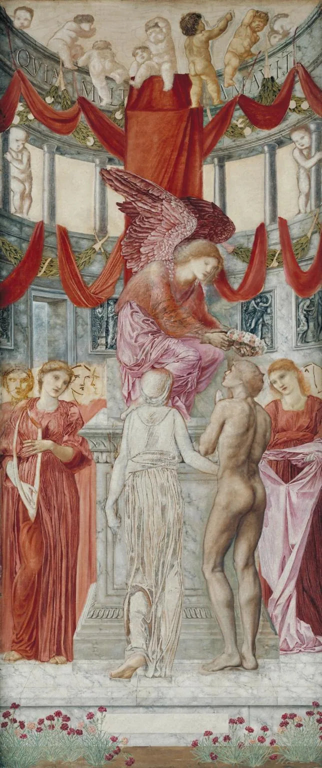 Kärlekens tempel - Edward Burne-Jones