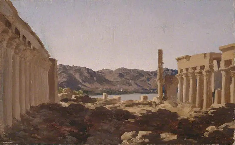 Templet i Philae - Frederic Leighton