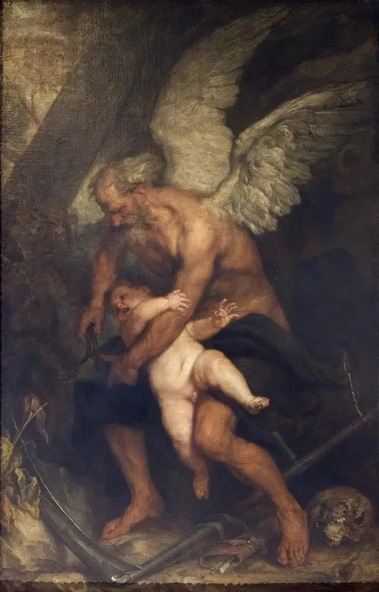 Tiden som skär bort kärlekens vingar - Antoine van Dyck