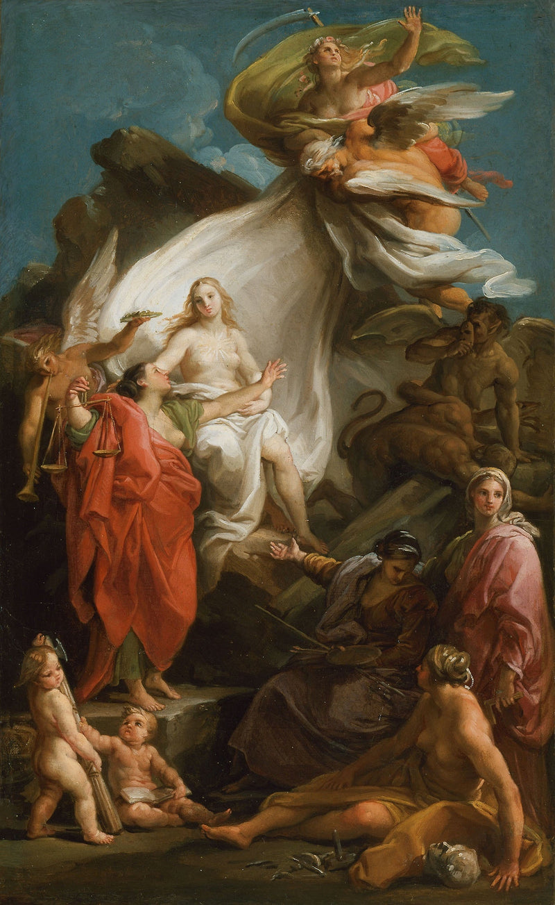 Tiden avslöjar sanningen - Pompeo Batoni