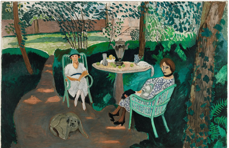 Teet i trädgården - Henri Matisse