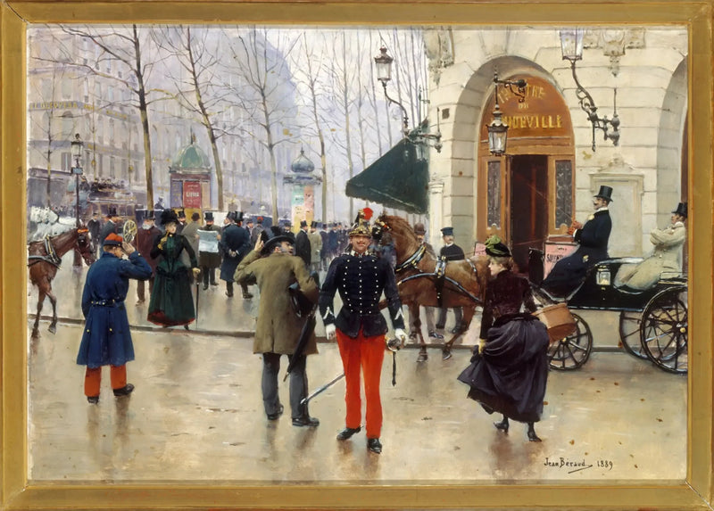 Vaudeville-teatern - Jean Béraud