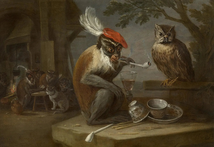 Apehjulet - David Teniers den yngre