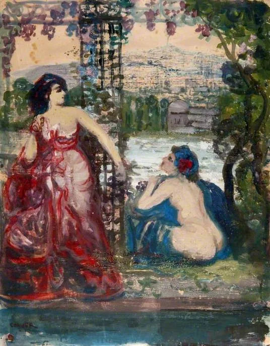 Treillis - Charles Conder