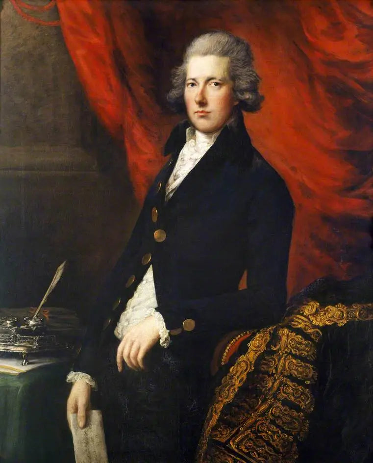 Den mycket ärorike William Pitt den yngre (1759–1806) - Thomas Gainsborough