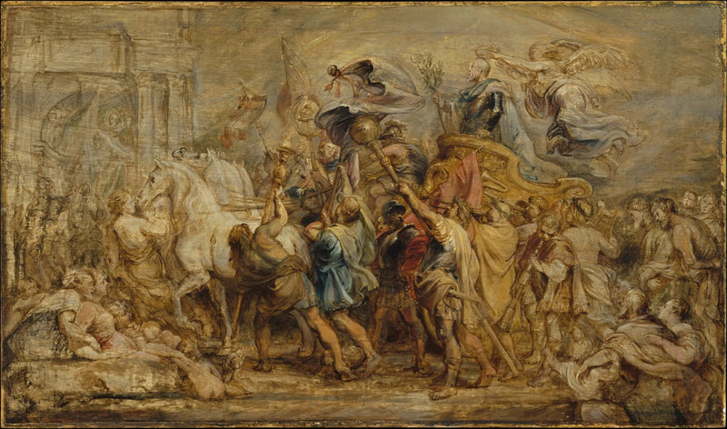 Henrik IV:s triumf - Peter Paul Rubens