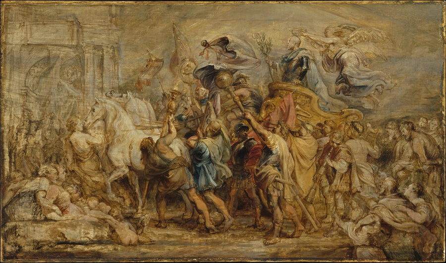 Henrik IV:s triumf - Peter Paul Rubens