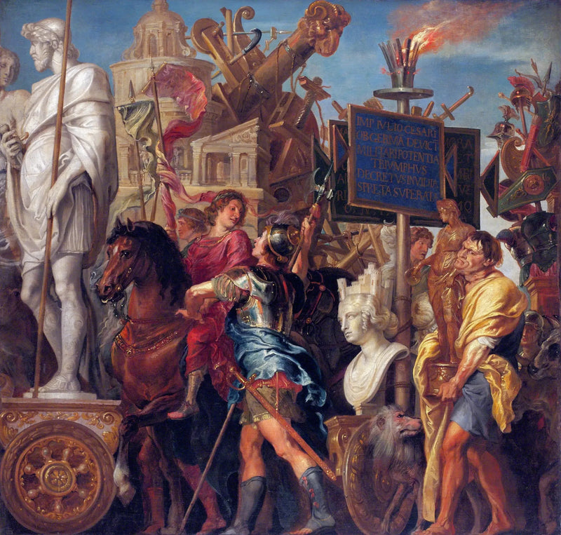Césars triumf - Peter Paul Rubens