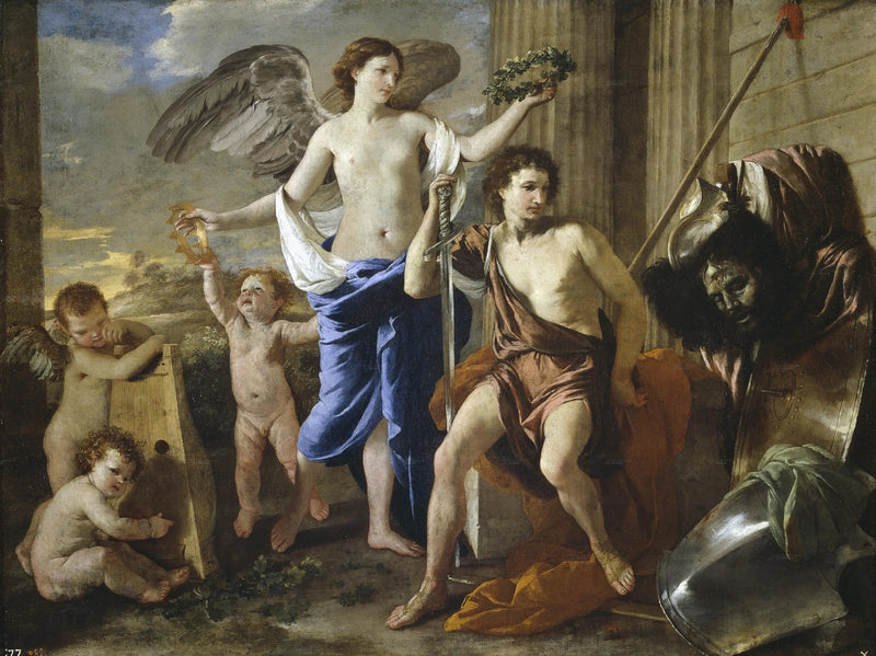 Davidens triumf - Nicolas Poussin