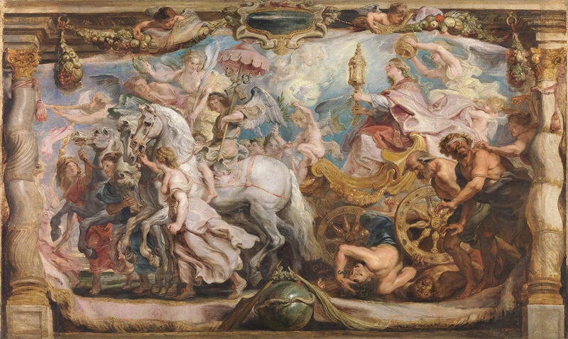 Kyrkans triumf - Peter Paul Rubens