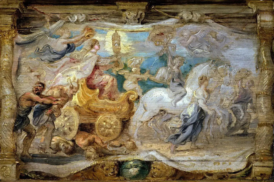 Eukaristins triumf över okunnighet och blindhet - Peter Paul Rubens
