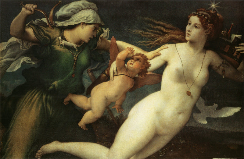 Triumfen av kyskhet - Lorenzo Lotto