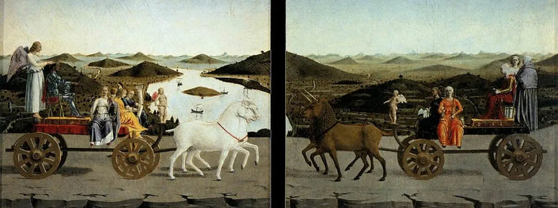 Triumfen av kyskhet - Piero della Francesca