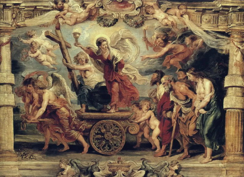 Kyrkans triumf - Peter Paul Rubens