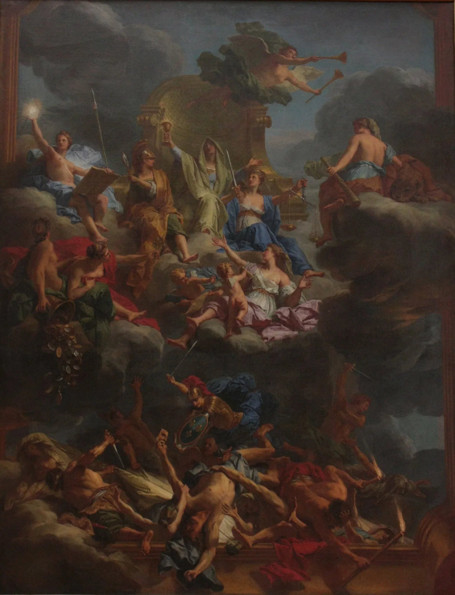 Triumfen av Rättvisa - Jean-Baptiste Jouvenet