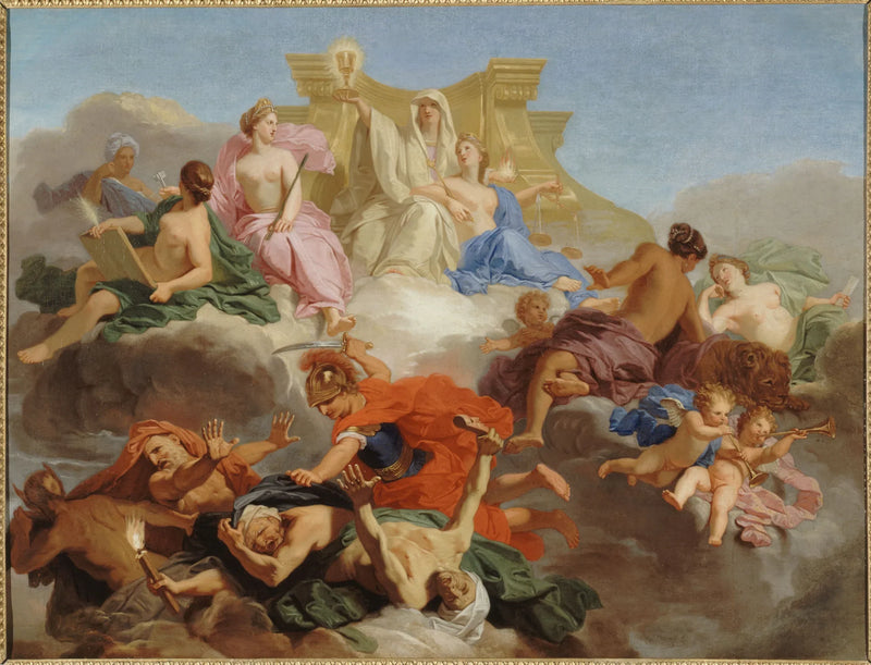 Triumfen av Rättvisa - Jean-Baptiste Jouvenet