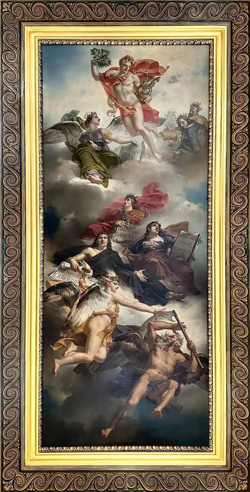 Den franska måleriets triumf: Poussin, Le Sueur och Le Brun - Charles Meynier
