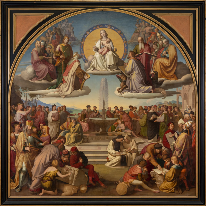 Religionens triumf inom konsten - Johann Friedrich Overbeck