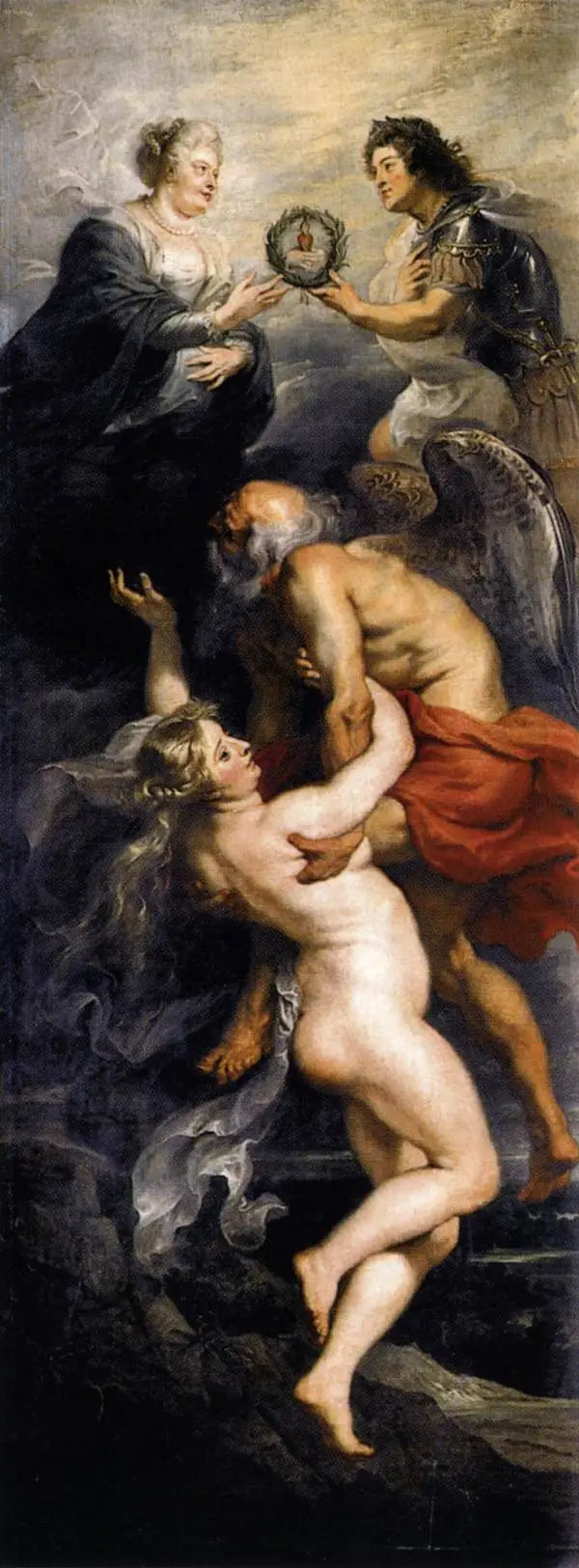 Le Triomphe de la vérité - Peter Paul Rubens image 1 reproduction artisanale de tableau