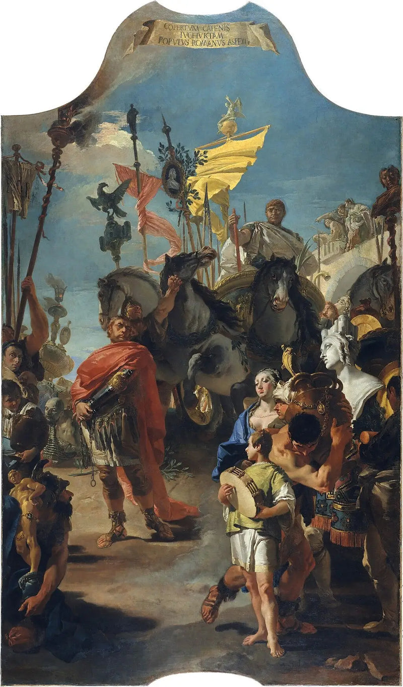 Marius triumf - Giovanni Battista Tiepolo