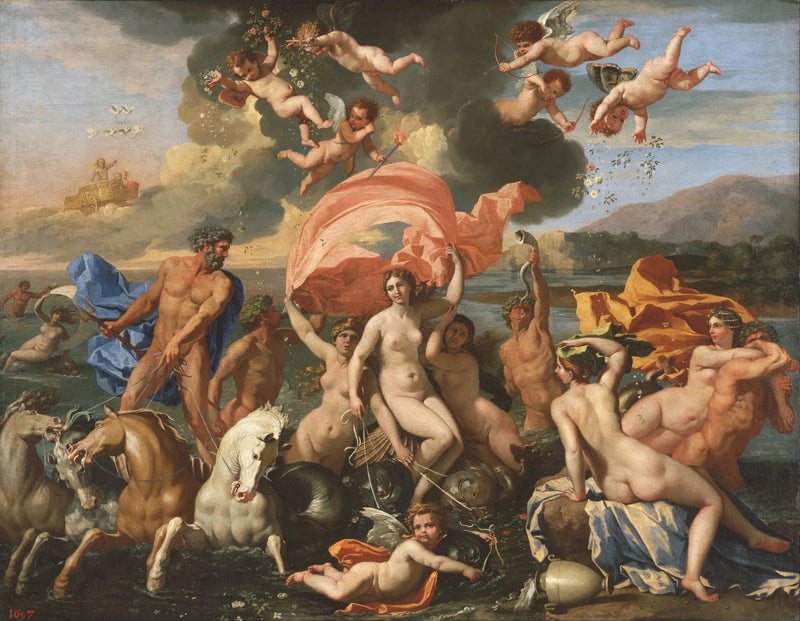 Neptuns triumf - Nicolas Poussin
