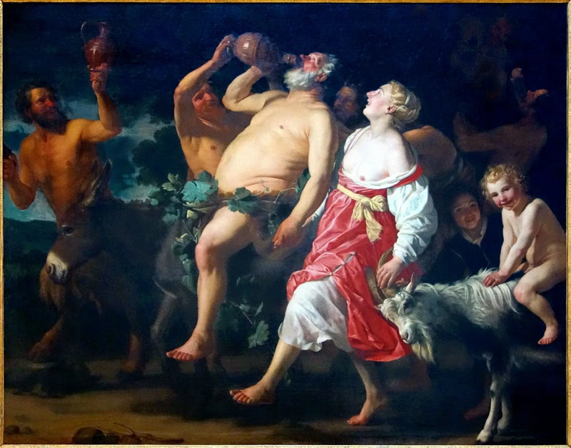 Silènes triumf - Gerrit van Honthorst