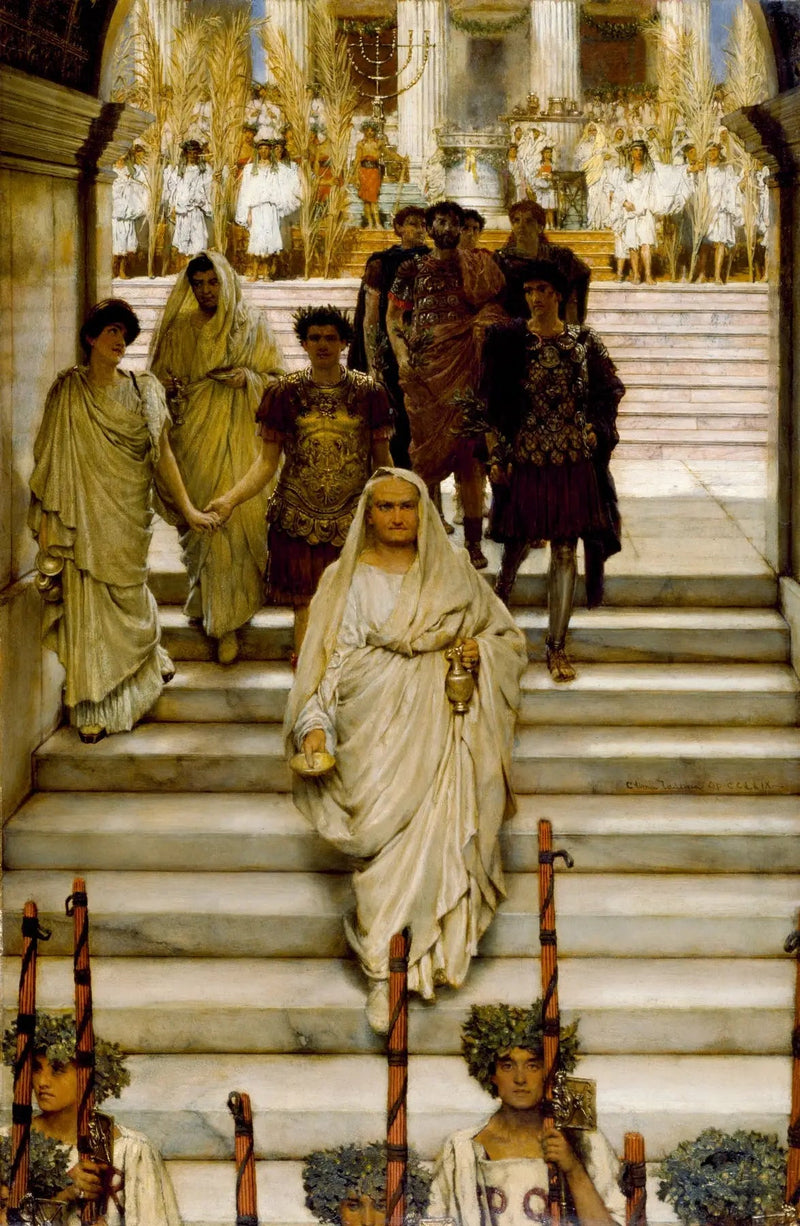 Titus triumf: Flavius - Lawrence Alma-Tadema