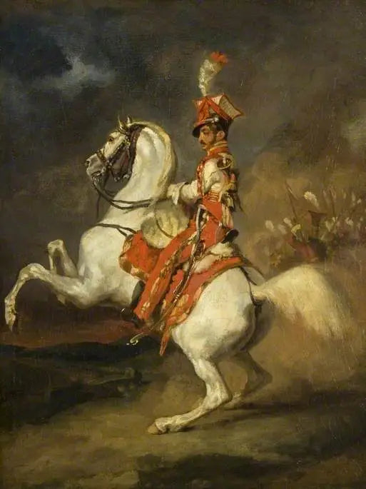 Lansen trumpetaren från Gardet - Théodore Géricault