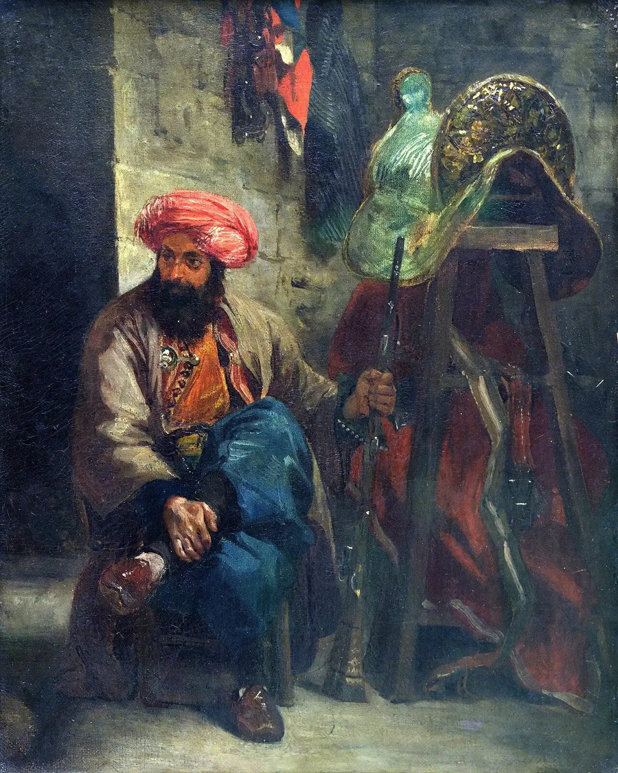 Den turkiske ryttaren - Eugène Delacroix