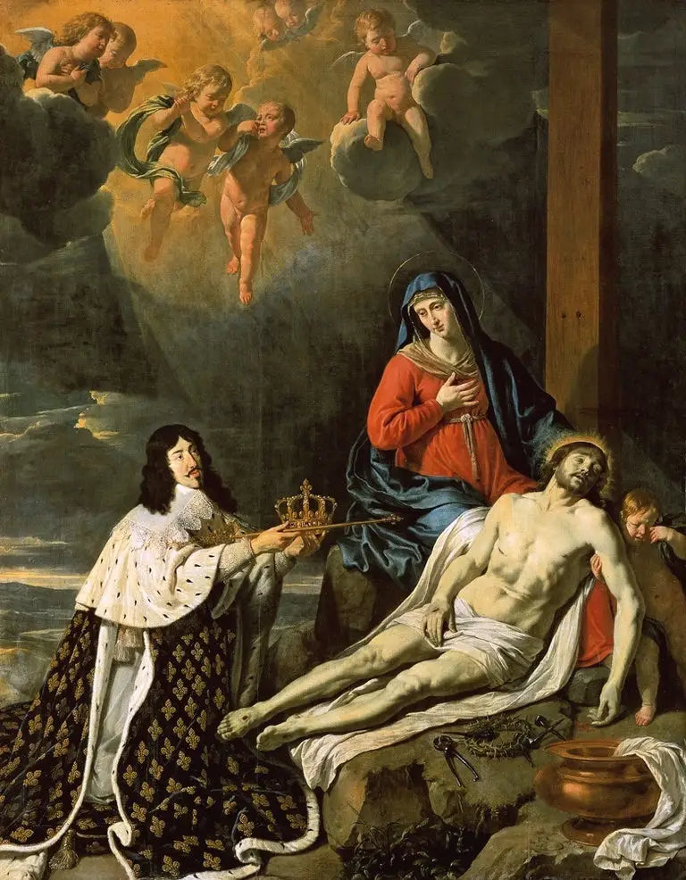 Le vœu de Louis XIII - Philippe de Champaigne - Alpha Reproduction