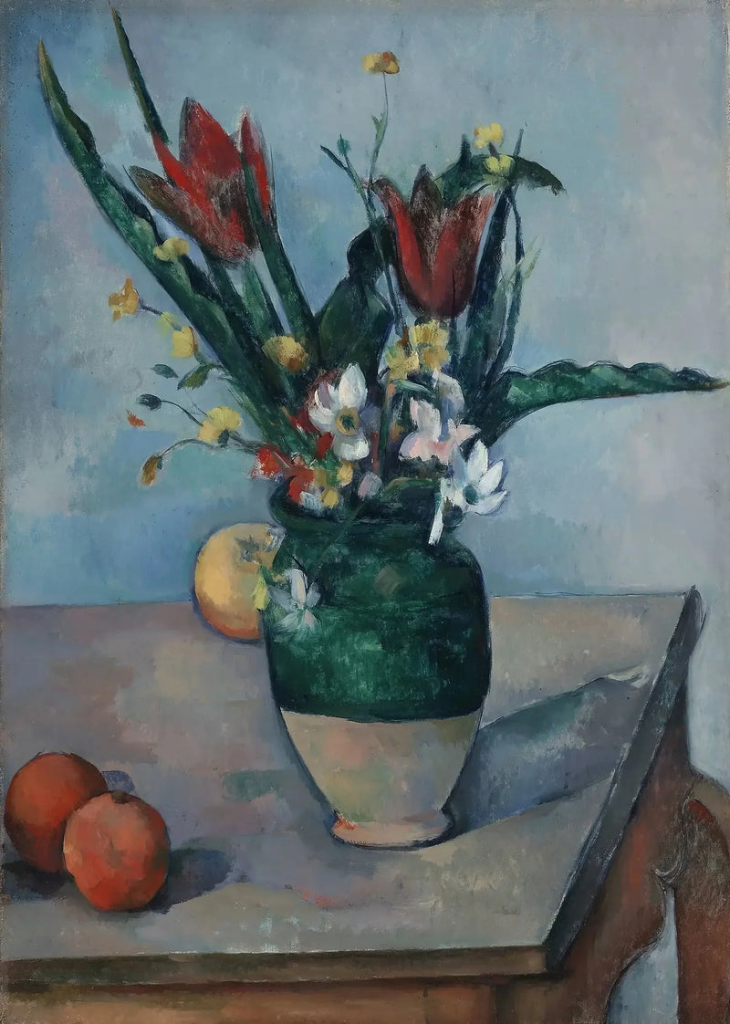 Tulpanvasen - Paul Cézanne