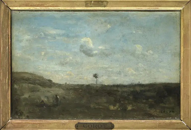 Den stora terrassen - Jean-Baptiste Camille Corot