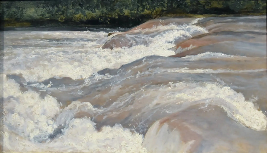 Vellum vid utflödet från sjön Papigno - Jean-Baptiste Camille Corot