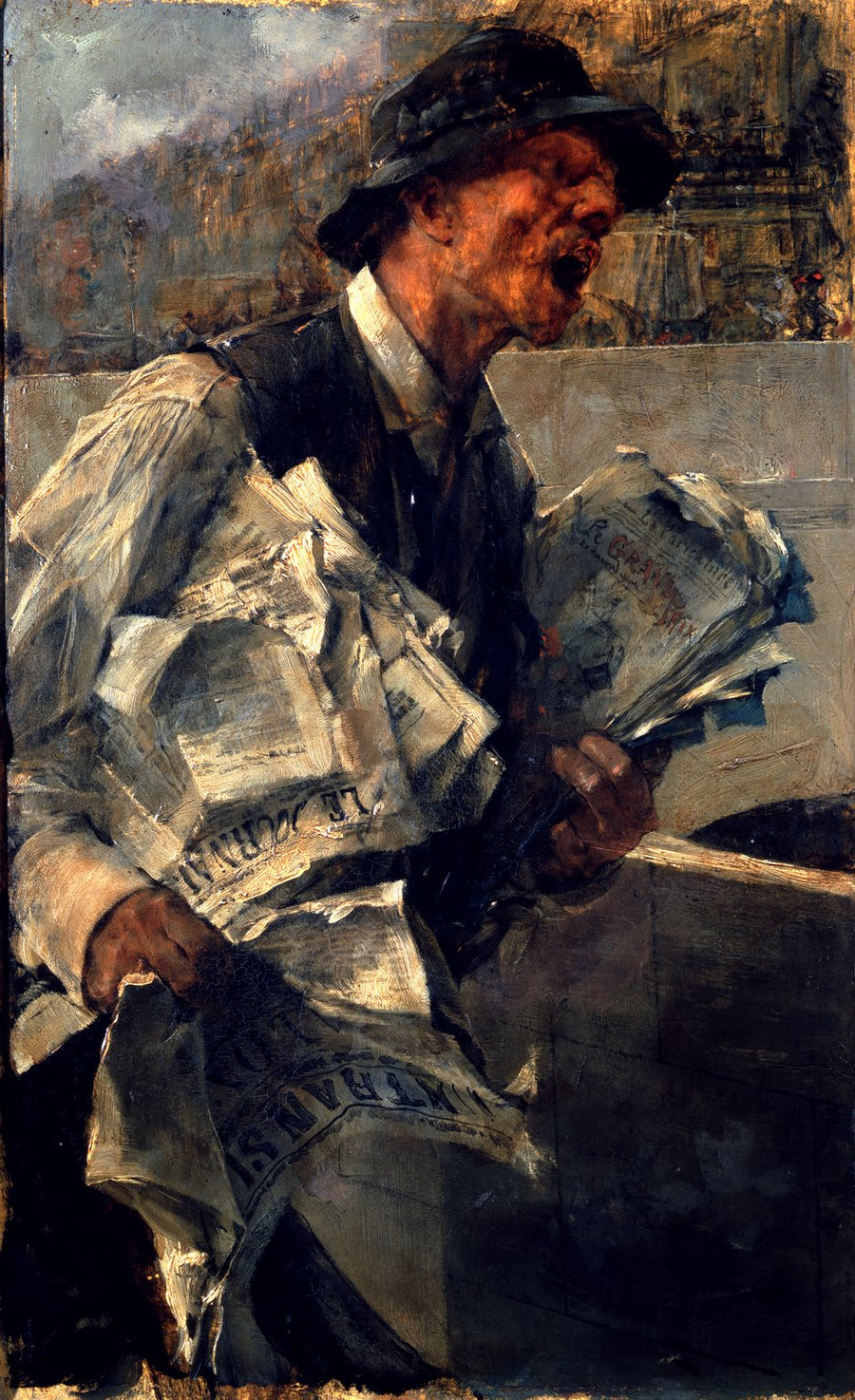 Tidningsförsäljaren - Giovanni Boldini