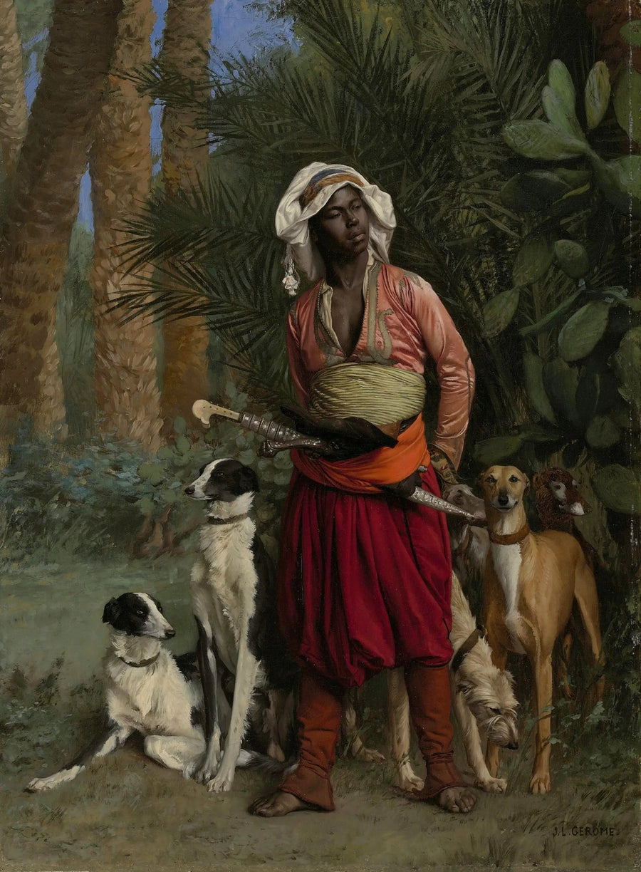 Den svarta jägaren - Jean-Léon Gérôme