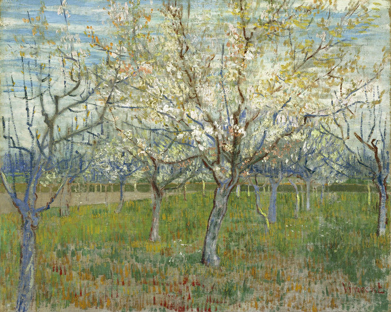 Den rosa fruktträdgården - Vincent van Gogh