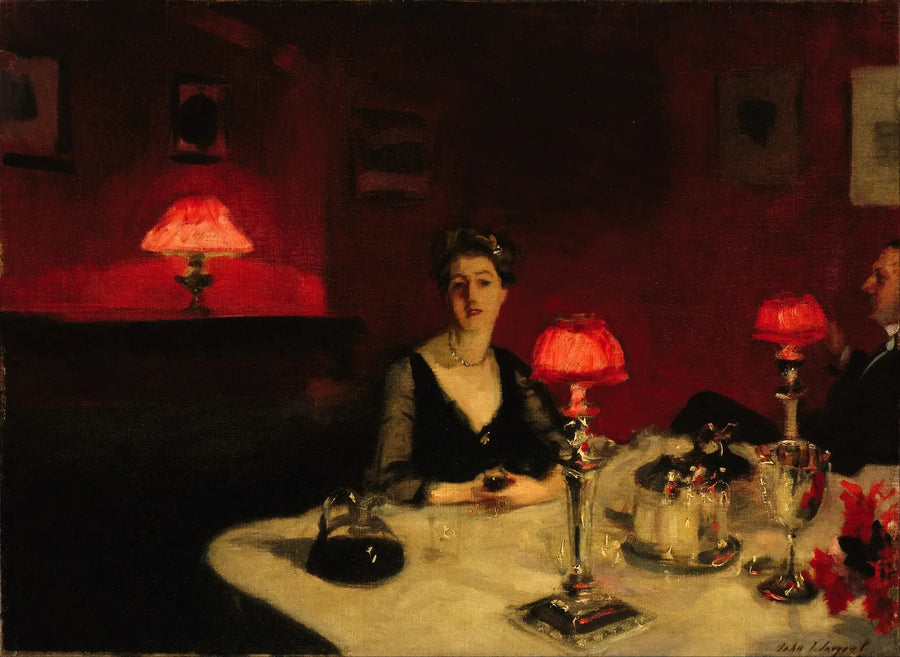 Portvinsglaset - John Singer Sargent